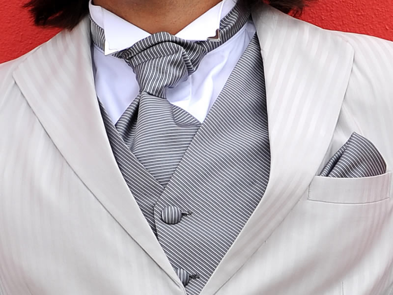 charcoal cravat